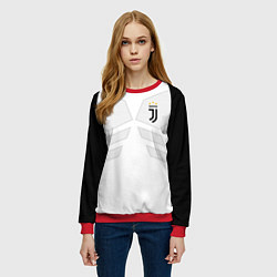 Свитшот женский JUVENTUS SPORT, цвет: 3D-красный — фото 2