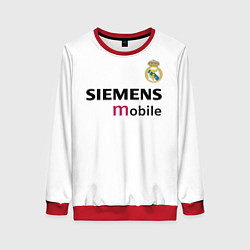 Свитшот женский FC Real Madrid: Zidane Retro, цвет: 3D-красный