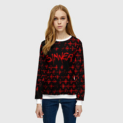 Свитшот женский Far Cry 5: Sinner, цвет: 3D-белый — фото 2