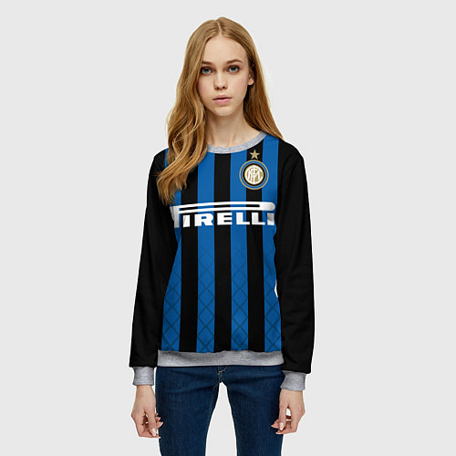 Женский свитшот Inter: Icardi 18-19 / 3D-Меланж – фото 3