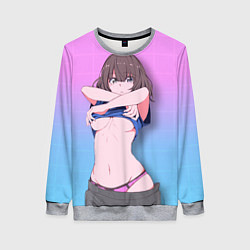 Женский свитшот Ahegao Girl