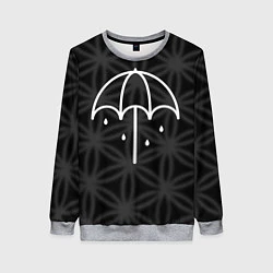 Свитшот женский BMTH Umbrella, цвет: 3D-меланж