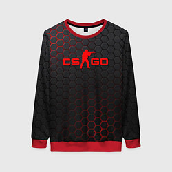 Женский свитшот CS:GO Grey Carbon