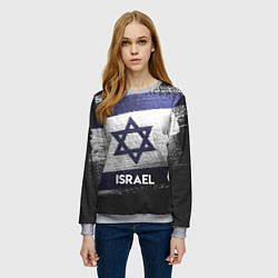 Свитшот женский Israel Style, цвет: 3D-меланж — фото 2