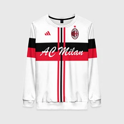 Свитшот женский AC Milan: White Form, цвет: 3D-белый