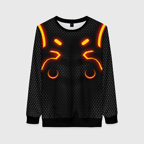 Женский свитшот Fortnite Omega / 3D-Черный – фото 1
