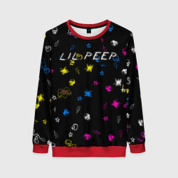 Свитшот женский Lil Peep: Legend, цвет: 3D-красный