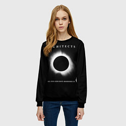 Свитшот женский Architects: Black Eclipse, цвет: 3D-черный — фото 2