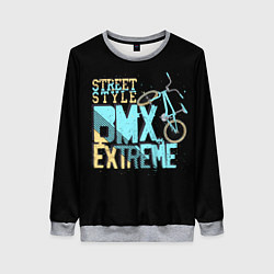 Свитшот женский BMX Extreme, цвет: 3D-меланж