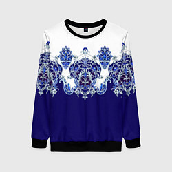 Женский свитшот Растительный орнамент