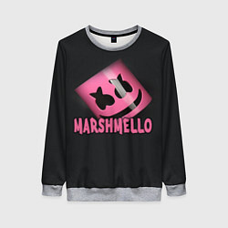Свитшот женский Marshmello, цвет: 3D-меланж
