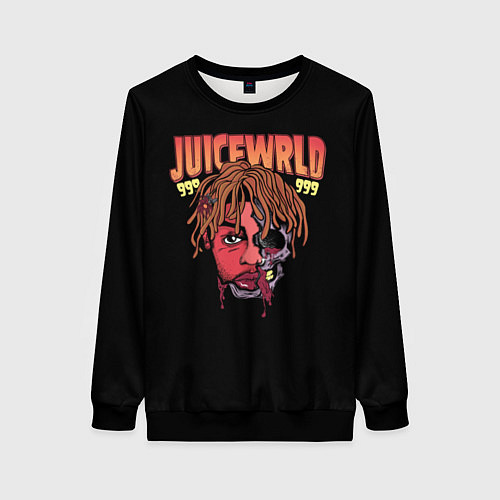 Женский свитшот Juice WRLD / 3D-Черный – фото 1