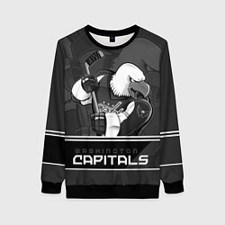 Женский свитшот Washington Capitals: Mono