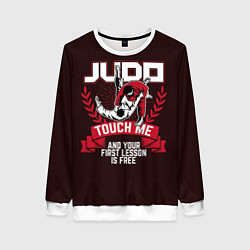 Женский свитшот Judo: Touch Me