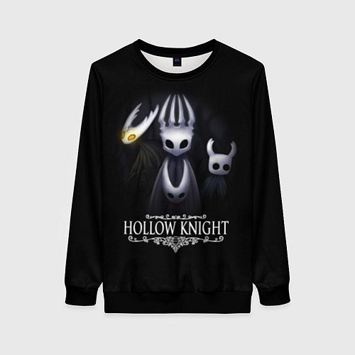 Женский свитшот Hollow Knight / 3D-Черный – фото 1