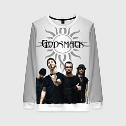 Свитшот женский Godsmack, цвет: 3D-белый