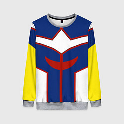 Женский свитшот ALL MIGHT MY HERO ACADEMIA MHA МОЯ ГЕРОЙСКАЯ АКАДЕ