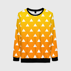 Свитшот женский ZENITSU ЗЕНИТСУ КИМОНО, цвет: 3D-черный