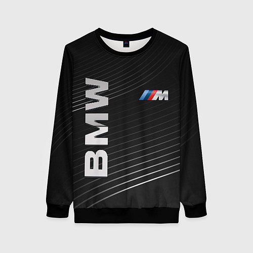 Женский свитшот BMW / 3D-Черный – фото 1