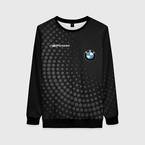Женский свитшот BMW / 3D-Черный – фото 1