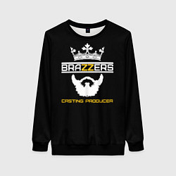 Свитшот женский Brazzers Casting-producer, цвет: 3D-черный