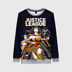 Женский свитшот Justice League