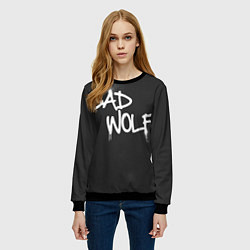 Свитшот женский Bad Wolf, цвет: 3D-черный — фото 2