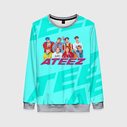 Свитшот женский Ateez, цвет: 3D-меланж