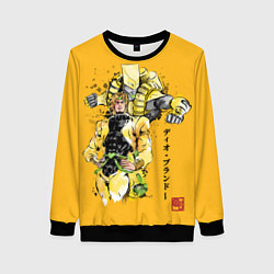 Свитшот женский JoJo Bizarre Adventure, цвет: 3D-черный