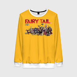 Свитшот женский Fairy Tail, цвет: 3D-белый
