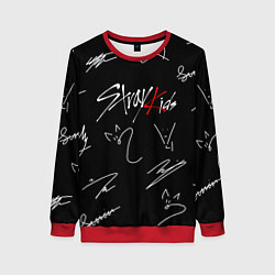 Свитшот женский STRAY KIDS, цвет: 3D-красный