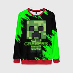 Женский свитшот MINECRAFT CREEPER