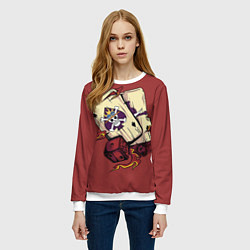 Свитшот женский One Piece, цвет: 3D-белый — фото 2