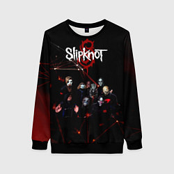 Свитшот женский Slipknot, цвет: 3D-черный