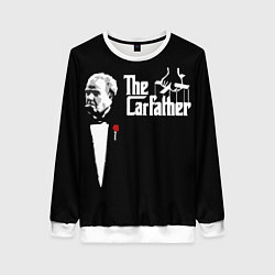 Свитшот женский The Carfather Top Gear, цвет: 3D-белый