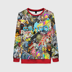 Свитшот женский CS GO, цвет: 3D-красный