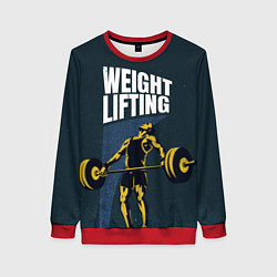 Женский свитшот Wheight lifting