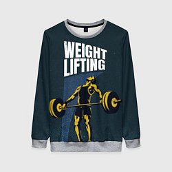 Женский свитшот Wheight lifting