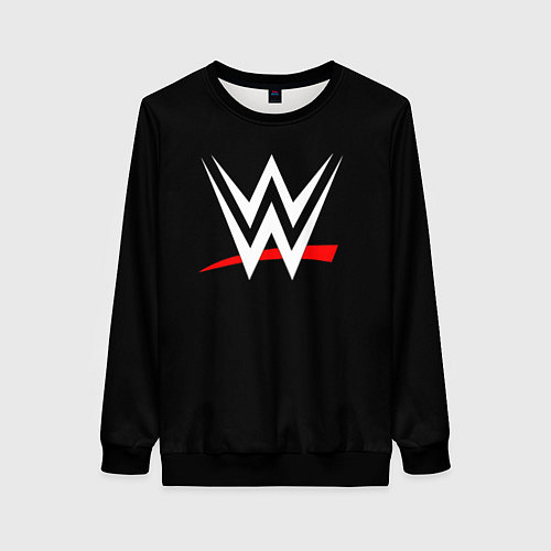 Женский свитшот WWE / 3D-Черный – фото 1