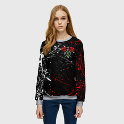 Свитшот женский Payton Moormeier: TikTok, цвет: 3D-меланж — фото 2