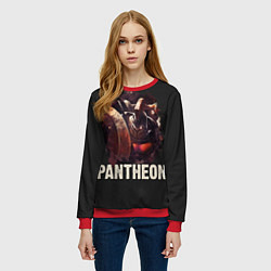 Свитшот женский Pantheon, цвет: 3D-красный — фото 2