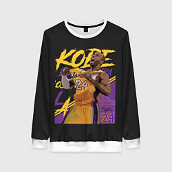 Свитшот женский Kobe Bryant, цвет: 3D-белый