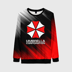 Свитшот женский UMBRELLA CORP, цвет: 3D-черный