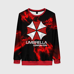 Свитшот женский UMBRELLA CORP, цвет: 3D-красный