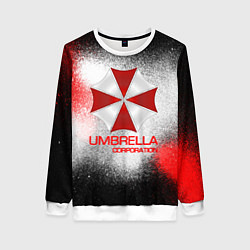 Свитшот женский UMBRELLA CORP, цвет: 3D-белый