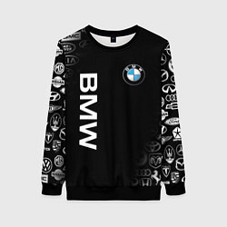 Свитшот женский BMW, цвет: 3D-черный