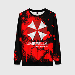 Свитшот женский UMBRELLA CORP, цвет: 3D-черный