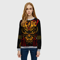 Свитшот женский ACDC, цвет: 3D-меланж — фото 2
