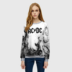 Свитшот женский ACDC, цвет: 3D-меланж — фото 2