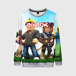 Свитшот женский ROBLOX, цвет: 3D-меланж